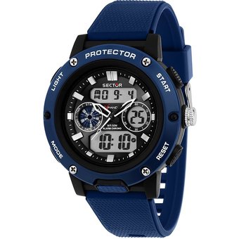 Sector Herrenuhr Ex-44 R3251292003 Kunststoff, Kunststoff