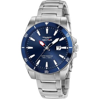 Sector Herrenuhr 450 R3253276012 Edelstahl, Aluminium