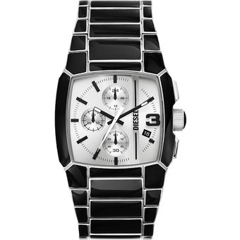 Diesel Chronograph CLIFFHANGER DZ4646 Edelstahl, Emaille