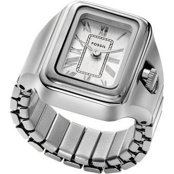 Fossil Damenuhr RAQUEL WATCH RING ES5344 Edelstahl