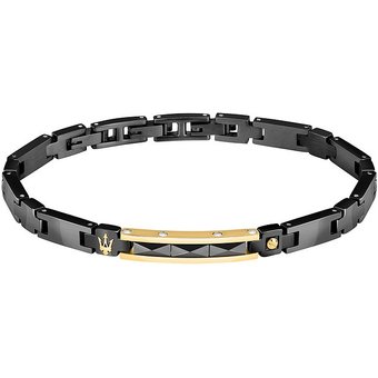 Maserati Armband JM224ATZ36 Edelstahl, Keramik