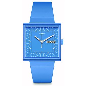 Swatch Unisexuhr SO34S700 Kunststoff