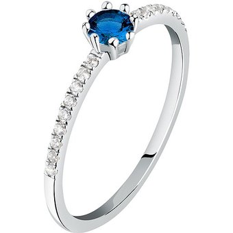 Live Diamond Damenring LDW039193010 375er Weißgold, recycelt
