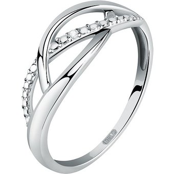 Valeria Damenring 89114462 375er Weißgold