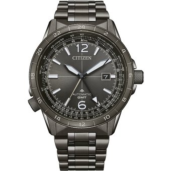 Citizen Herrenuhr Mechanik NB6045-51H Edelstahl