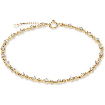 Valeria Armband 89170796 585er Gelbgold, 585er Weißgold