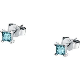 ESPRIT Ohrstecker SQUARE COLORS 89192579 925er Silber, Farbstein