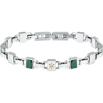 Maserati Armband JM424ATZ43 Edelstahl, Keramik