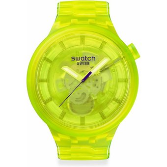 Swatch Unisexuhr 2407 COLORS OF JOY SB05J103 Kunststoff