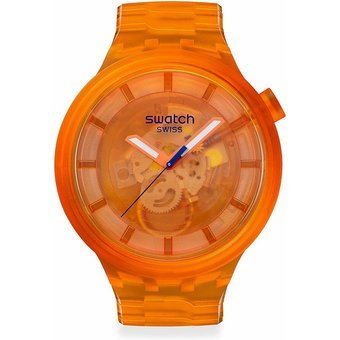 Swatch Unisexuhr 2407 COLORS OF JOY SB05O103 Kunststoff