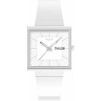 Swatch Unisexuhr 2408 SWATCH ESSENTIALS SO34W700 Kunststoff