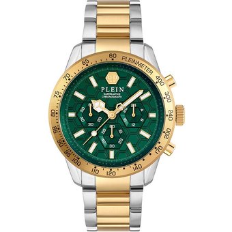 Philipp Plein Herrenuhr GMT CHALLENGER BAGUETTES PWPYA0524 Edelstahl