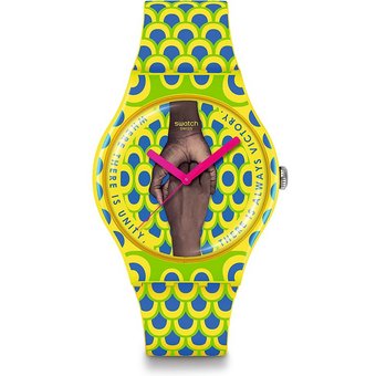 Swatch Unisexuhr 2411 SWATCH BREAK FREE SO29Z148 Kunststoff