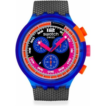 Swatch Unisexuhr 2411 SWATCH NEON SB06N102 Kunststoff