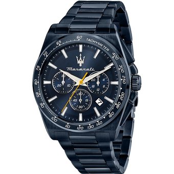 Maserati Chronograph Blue Edition Velocita R8873652008 Edelstahl