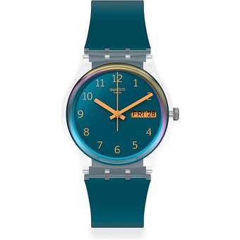 Swatch Unisexuhr Core SO28K700 Kunststoff