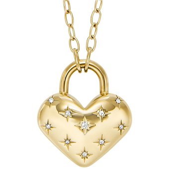 Fossil Kette SADIE JF04829710 Edelstahl