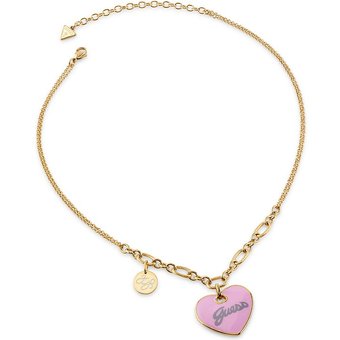 Guess Kette JUBN05148JW-YGPK Edelstahl