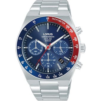 Lorus Chronograph Solar RZ521AX9 Edelstahl