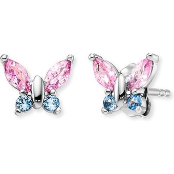 Engelsrufer Ohrstecker SS25 HEES-BUTTERFLY1-ZI-S Edelstahl, Emaille