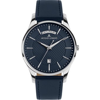 Jacques Lemans Herrenuhr London 1-2193C Edelstahl
