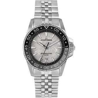 Jacques Lemans Herrenuhr Liverpool Diver 1-2205L Edelstahl