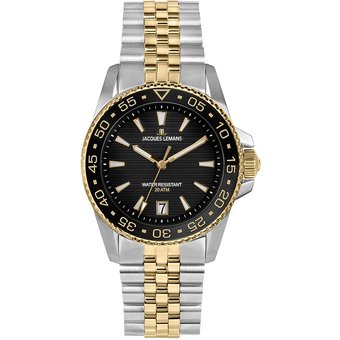 Jacques Lemans Herrenuhr Liverpool Diver 1-2205N Edelstahl