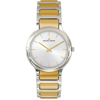 Jacques Lemans Damenuhr Milano 1-2208D Edelstahl