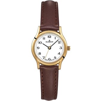Dugena Damenuhr Vintage 4461109-1 Edelstahl