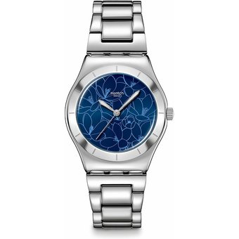 Swatch Damenuhr 2503 BLOSSOM TIME YLS235G Edelstahl