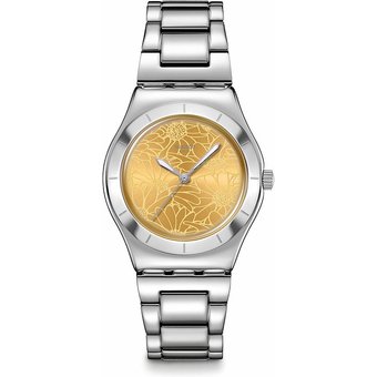 Swatch Damenuhr 2503 BLOSSOM TIME YLS236G Edelstahl