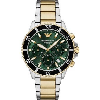 Emporio Armani Chronograph AR11695 Edelstahl