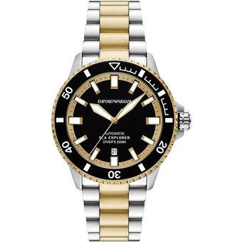 Emporio Armani Herrenuhr AR60089 Edelstahl