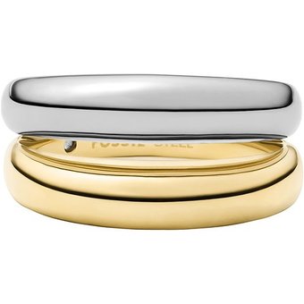 Fossil Damenring Ellis JF04876998 Edelstahl
