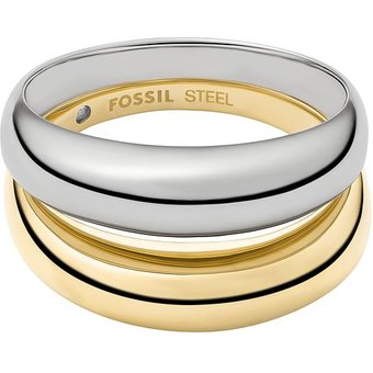 Fossil Damenring Ellis JF04876998 Edelstahl