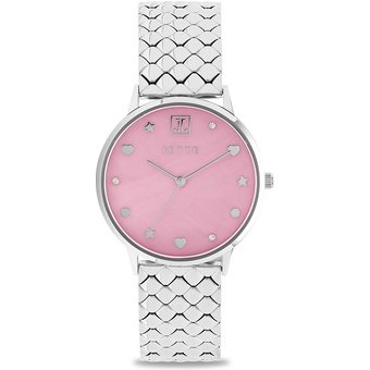 JETTE Damenuhr SNAKE 89218912 Edelstahl