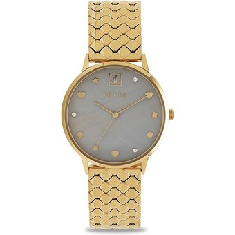 JETTE Damenuhr SNAKE 89218913 Edelstahl