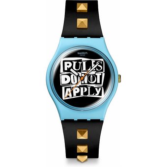 Swatch Unisexuhr 2507 SWATCH NO RULES SO31L101 Kunststoff