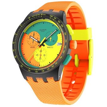 Swatch Unisexuhr 2509 SWATCH NEON SUSB422 Kunststoff