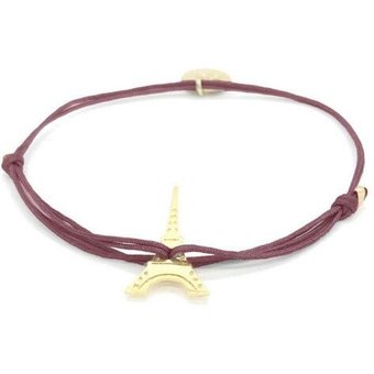 MUNICH JEWELS Armband Eiffelturm vergoldet