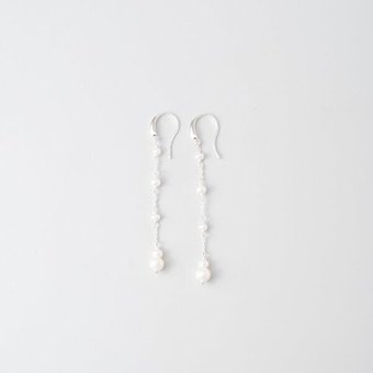fejn jewelry Ohrringe 'station pearl' mit Süßwasserperlen