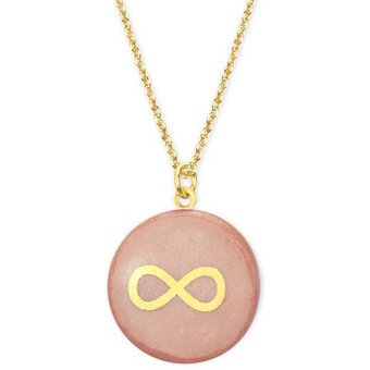 lille mus Halskette mit Porzellananhänger FOREVER Porzellanschmuck