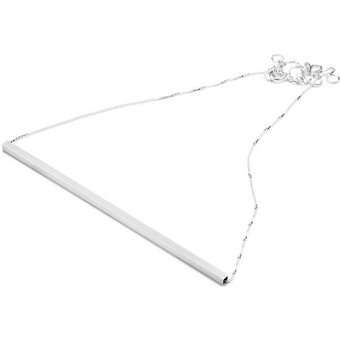 Jonathan Radetz Jewellery Kette Square, Silber 925, Sterlingsilber, Länge 43 - 53 cm, Handmade in Germany