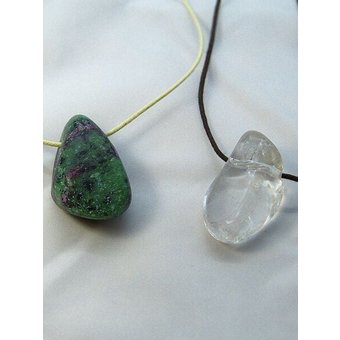 OneWorldMinerals Therapiestein Anhänger-Set "Dynamik & Regeneration"
