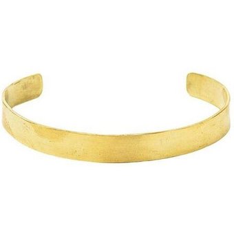 Swahili Coast Messing Armreif - SIMPLE - Recycling Messingschmuck