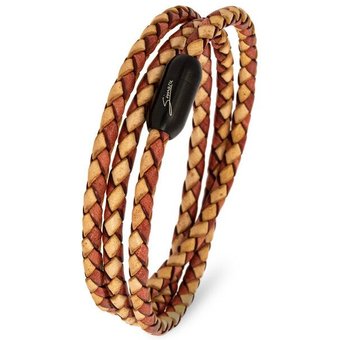 Simaru Echtleder- /Wickelarmband für Damen & Herren mit Magnetverschluss