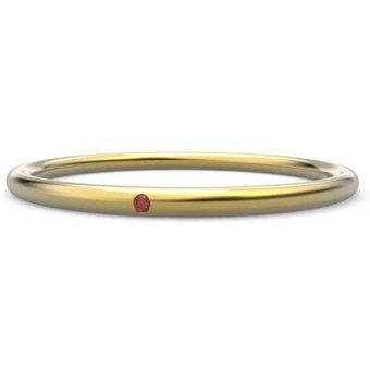 Jonathan Radetz Jewellery Ring REMEMBER, Gold 585, 14 karat, farbiger Diamant, Größe 48 - 60, Handmade