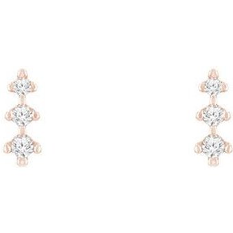 Eppi Zarte Ohrstecker mit Diamanten Linus