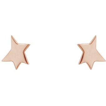 Eppi Silberne Ohrstecker in Sternform Der Kleine Prinz