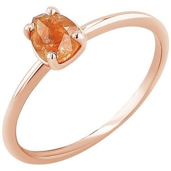 Eppi Goldener Ring mit Salt and Pepper Diamant in Birnenform Lorelei